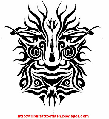  visual features of tribal tattoo flash designs, online or in the studio, 