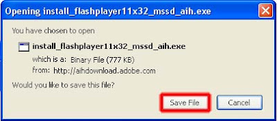 Tahap 2 Cara Install Adobe Flash Player
