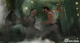 X-Men Origins: Wolverine - Liev Schreiber as Sabretooth and Hugh Jackman as Wolverine