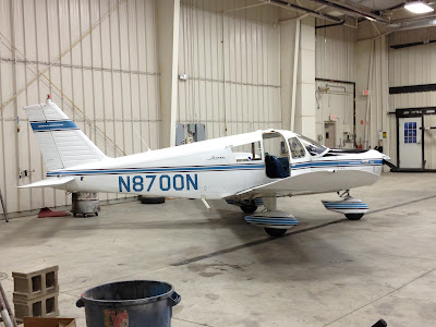 "Large plane" at New Ulm Municpal Airport