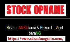 Stock Opname Barang Milik Daerah (BMD) Asset