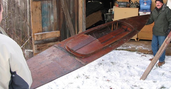 wooden canoes and more: sectional canoes