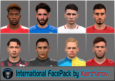 PES 2016 INTERNATIONAL FACEPACK by Kairzhanov