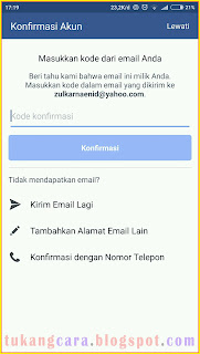 Buat Akun Facebook Baru Lewat HP