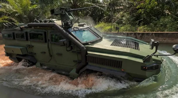 High Mobility Armored 4x4 fighting vehicle (HMAV) Tarantula