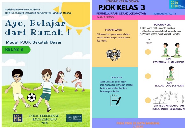 Modul Belajar Dari Rumah PJOK SD