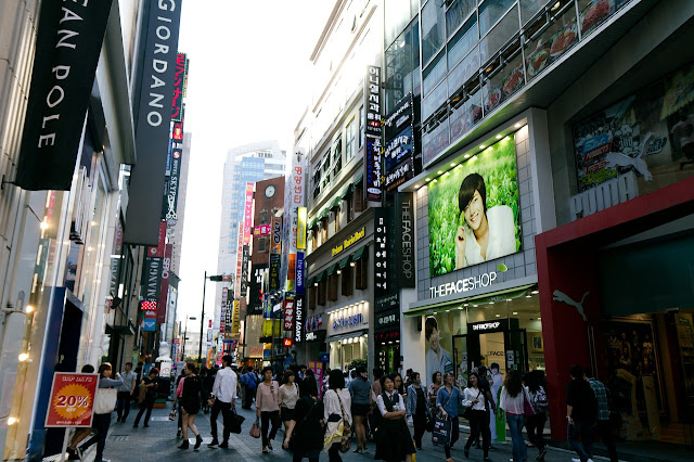 Myeongdong Shopping district, Seoul