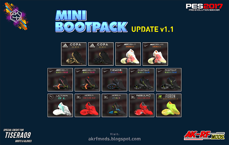 MINI Bootpack Update v1.1 - PES 2017