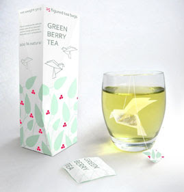 design origami tea bags