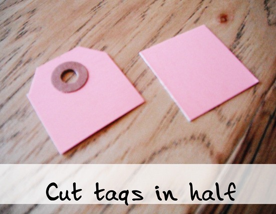cut in half