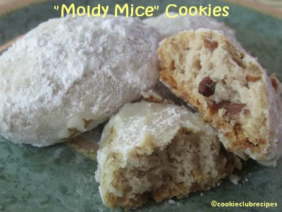 Moldy Mice Cookies Recipe by CookieClubRecipes