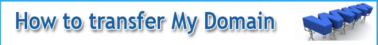 how to transfer my domain