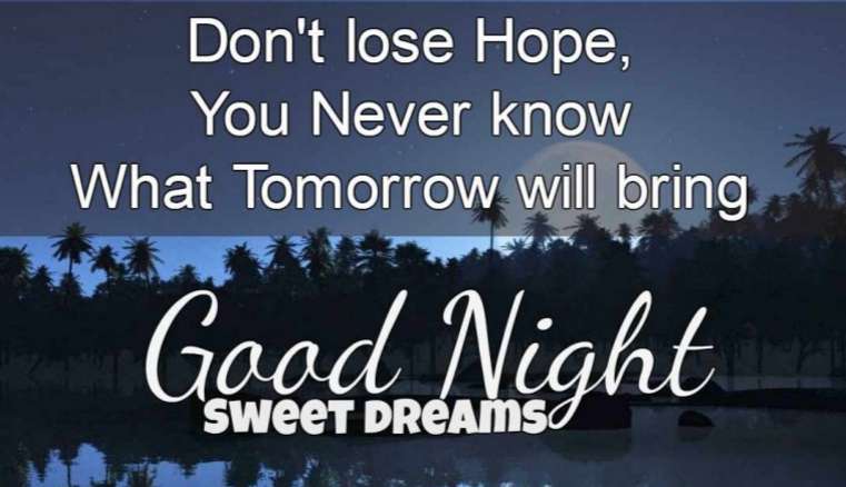 Motivational and Inspirational Good Night Friends Images