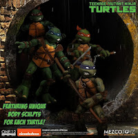 Mezco ONE 12 COLLECTIVE Teenage Mutant Ninja Turtles Deluxe Boxed Set