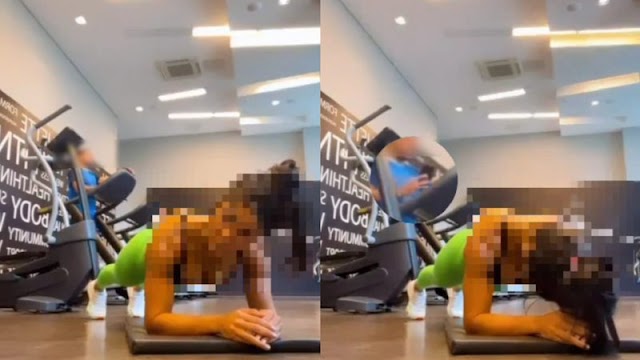 Homem é flagrado fotografando bunda de mulher em academia dentro de apart de luxo em Salvador