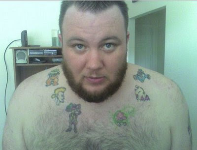 15 Stupid Video Game Tattoos Good job, dude.