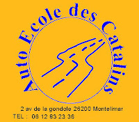 logo auto école des catalins