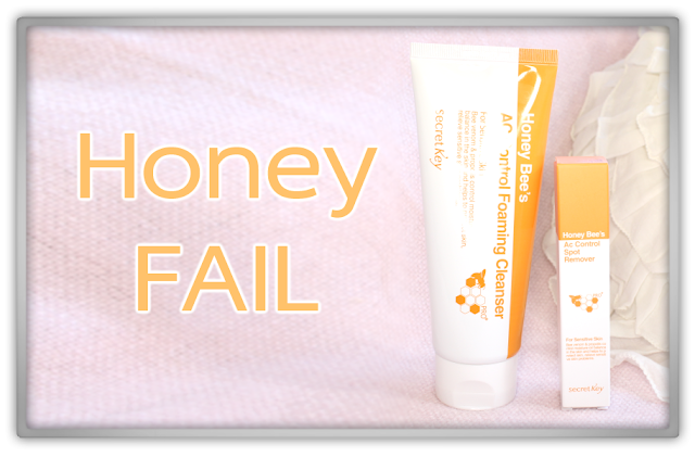 Secret Key Honey Bee's AC Control foaming cleanser spot remover haul review fail beauty blogger blog korean skincare beautynetkorea