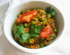 roasted eggplant tomato curry