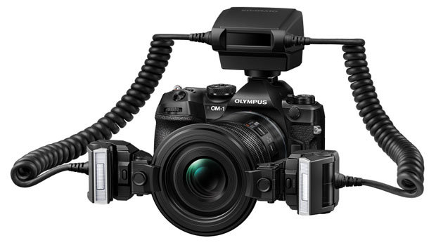 Фотоаппарат OM-1 с макрообъективом OM System 90mm f/3.5