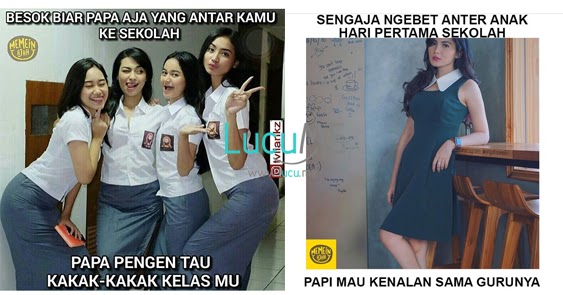 8 Meme 'Antar Anak Ke Sekolah' Ini Bikin Semangat Antar 