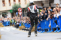 Bajada de goitiberas de las fiestas de Rontegi