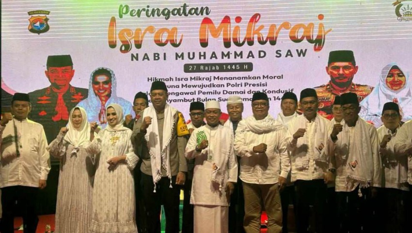 Sukses Kawal Pemilu Damai 2024, Polda Sulbar Gelar Tablig Akbar