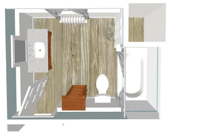 Bathroom I Stop For A Minute And Imagine The New Plan In My Head Love