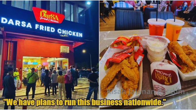 Darsa Fried Chicken dikecam tidak akan setanding KFC, sekali youtuber Cina terus buat food review 