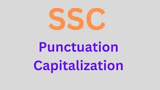 Punctuation and Capitalization exercise for SSC