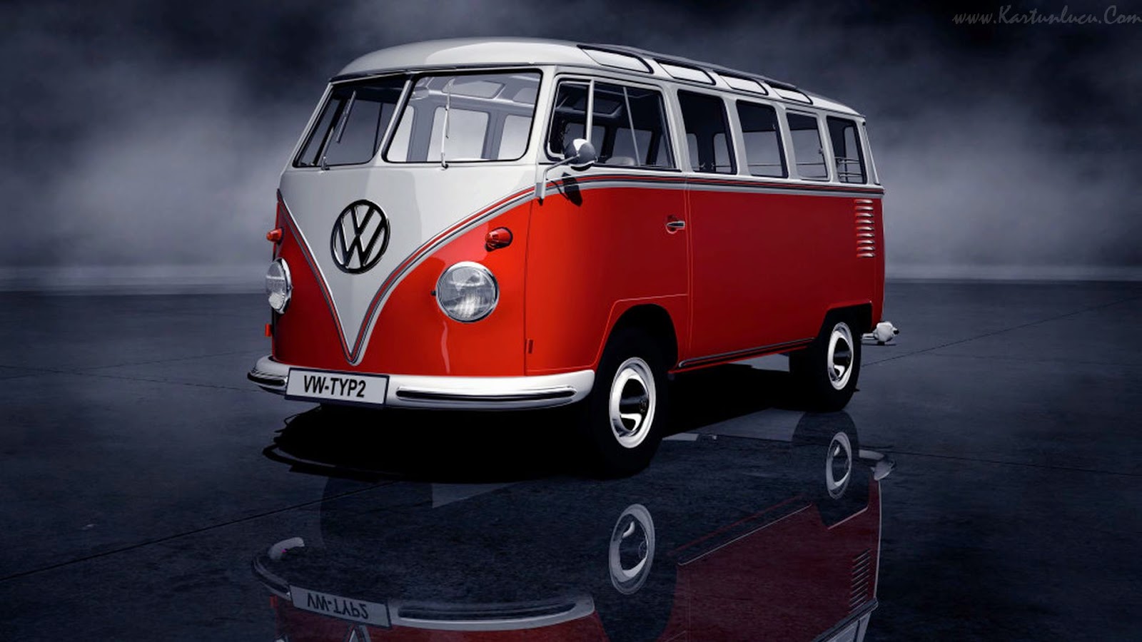 Gambar Kartun Mobil Vw Serba Ottomotif