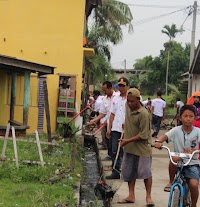 PAC Gerindra Marelan Bersama Masyarakat Gelar Gotong Royong dan Minta Situs Kota Cina Marelan Menjadi Cagar Budaya
