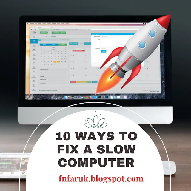 10 ways to fix a slow computer