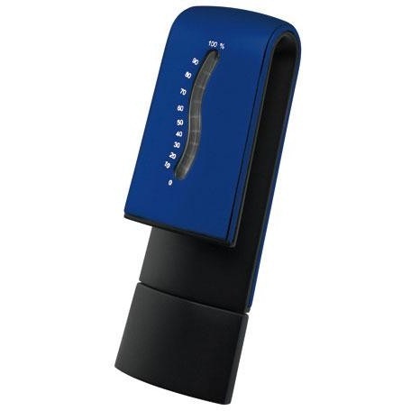 USB flash drive with capacity indicator