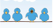 I love the word Twitter, don't you? It sounds like something old Aunt Agatha . (twitter birds)