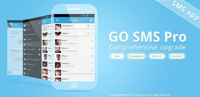 GO SMS Pro 5.02 Apk DOwnload for Android