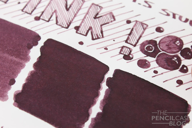 Inktastic KWZ brown-pink ink review