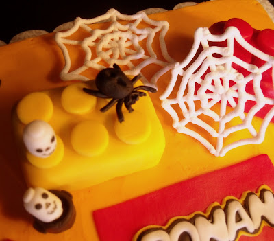 Halloween Birthday Cake on Cake A Mixture Of Halloween And Lego Cake I Love It Happy Birthday