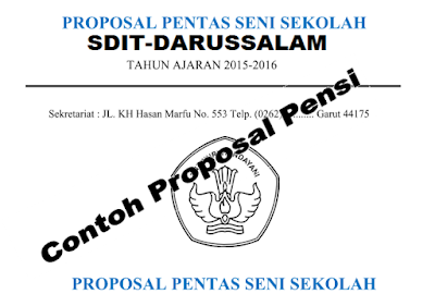 Download Contoh Proposal PENSI - Proposal Pensi Jenjang SMP (Penntas Seni Sekolah)