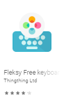 Fleksy Free keyboard Themes with Emojis Swipe-type