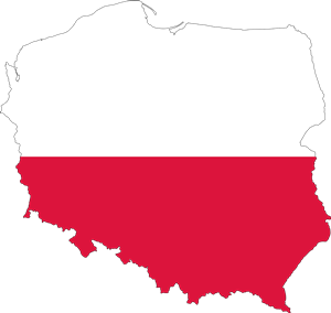 Mapa satelitarna Polski