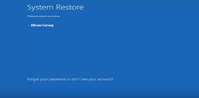 how to use system restore in windows 10