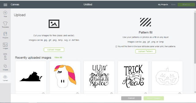 Learn how to upload a .jpeg image into Cricut Design Space