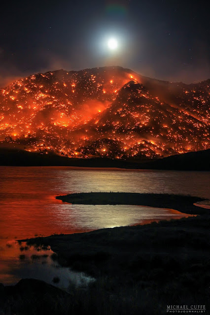 ‎Erskine Fire‬ WUI Vegetation Fire Kern County Lake Isabella area. 