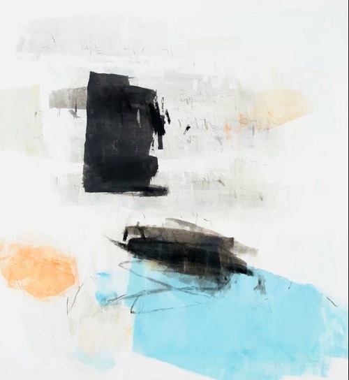 Hyunmee Lee - "Smudge 5" | imagenes obras de arte abstracto contemporaneo, pinturas abstractas, bellas | art pictures inspiration