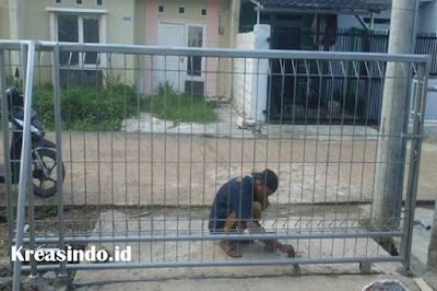 Harga Pintu Pagar Minimalis Besi Pintu Pagar Semi Tempa 