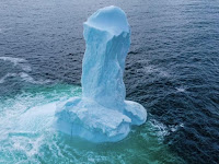 Iceberg shaped like a penis sends social media into a frenzy.