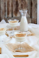 Panna cotta de Horchata