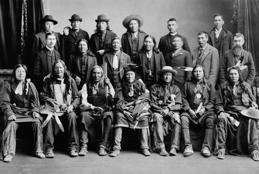 Lakota delegation