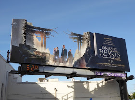 Fantastic Beasts movie billboard